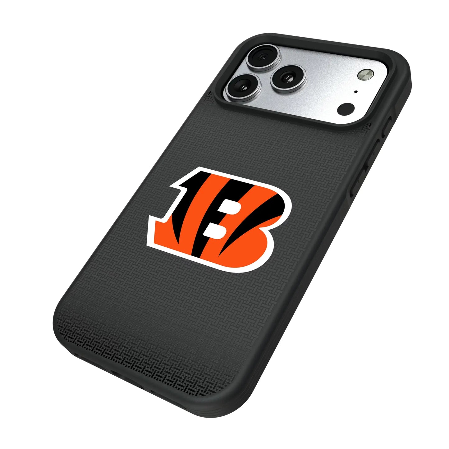 Cincinnati Bengals Linen Bump Phone Case for Apple iPhone