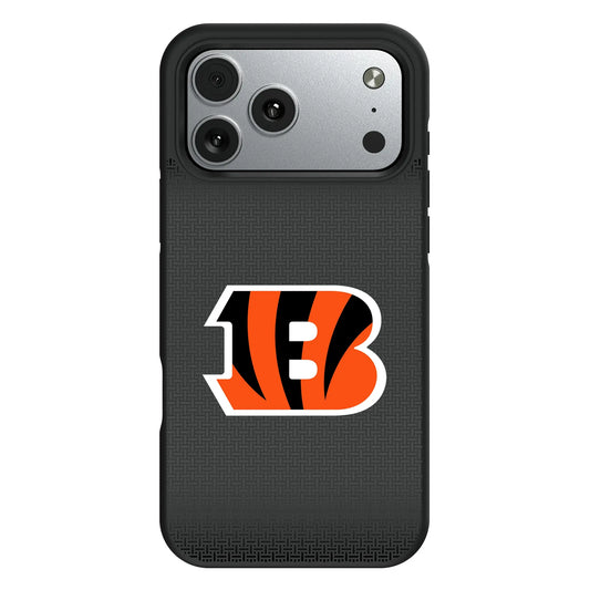 Cincinnati Bengals Linen Bump Phone Case for Apple iPhone