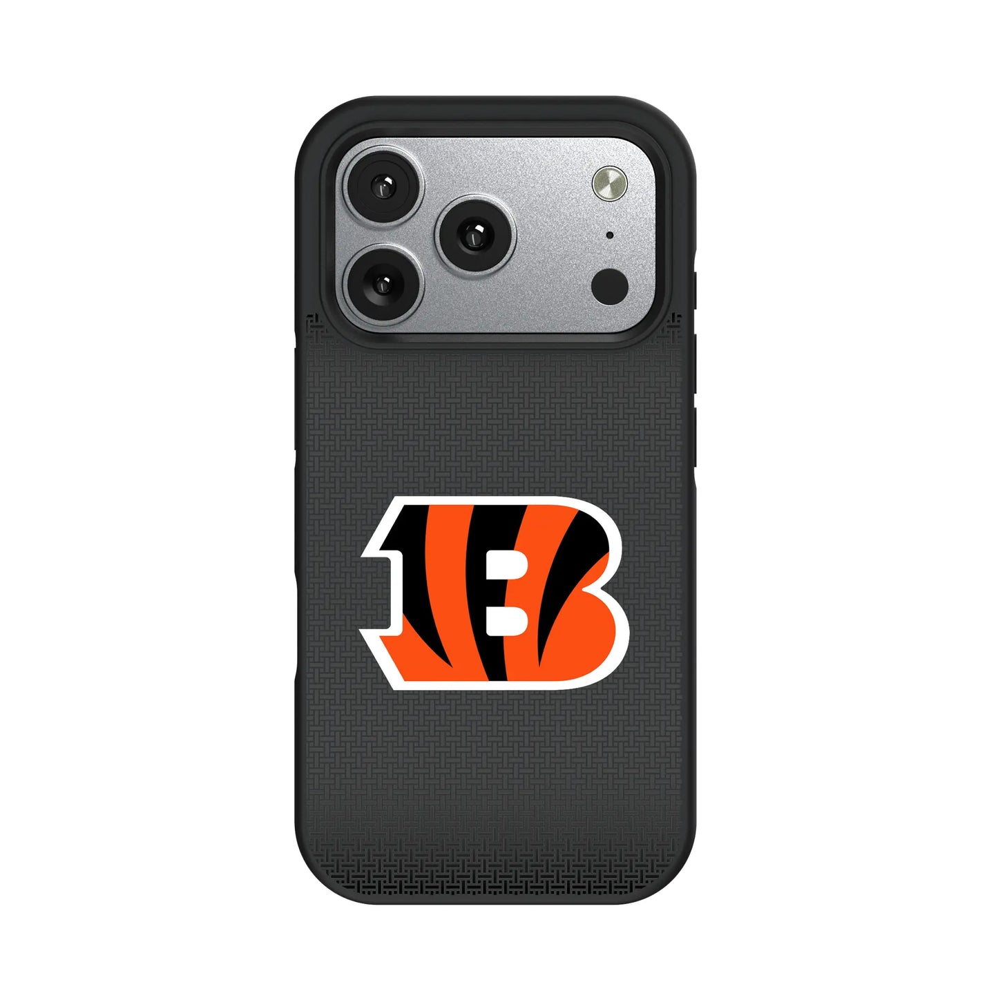 Cincinnati Bengals Linen Bump Phone Case for Apple iPhone