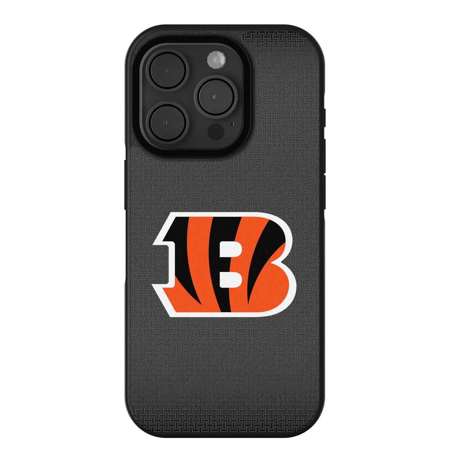 Cincinnati Bengals Linen Bump Phone Case for Apple iPhone