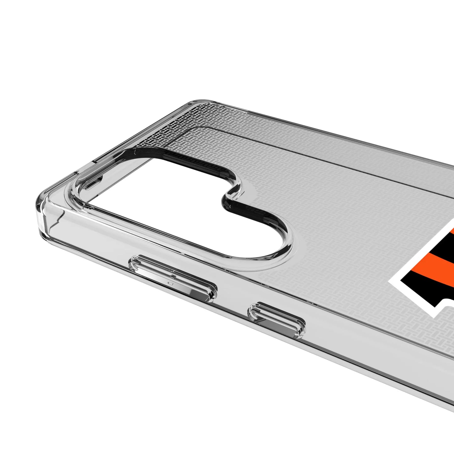 Cincinnati Bengals Linen Clear Phone Case for Samsung Galaxy