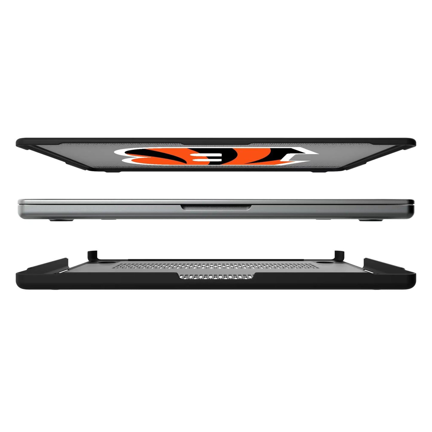 Cincinnati Bengals Linen Laptop Case for Apple MacBook