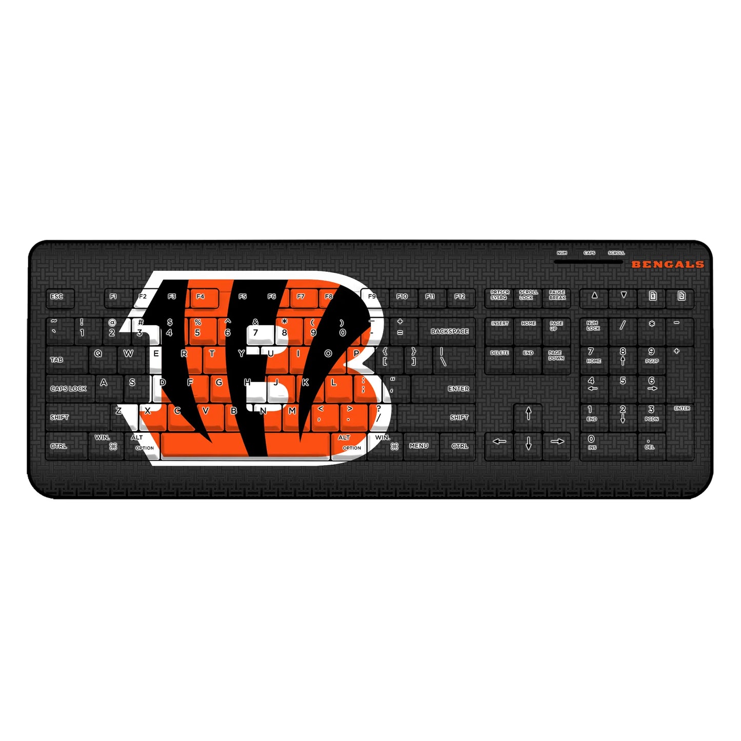 Cincinnati Bengals Linen Wireless USB Keyboard