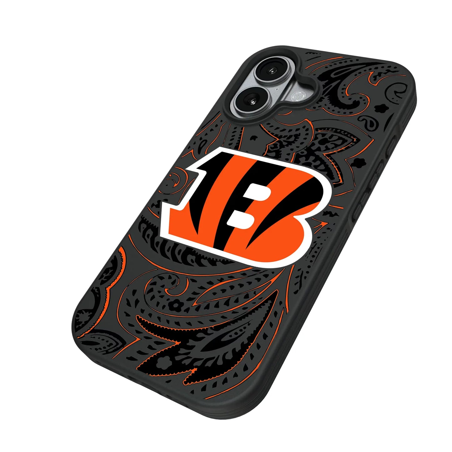 Cincinnati Bengals Paisley Bump Phone Case for Apple iPhone