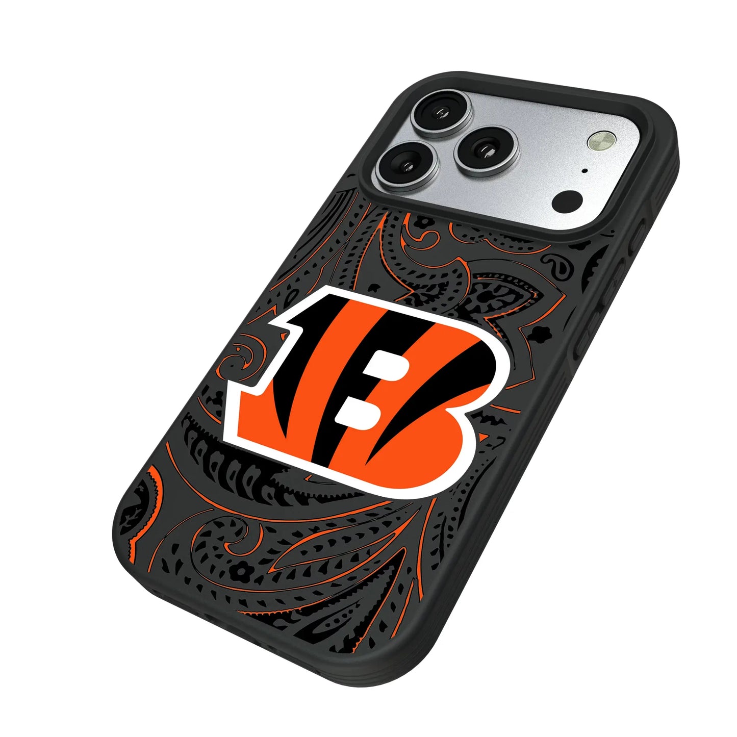 Cincinnati Bengals Paisley Bump Phone Case for Apple iPhone