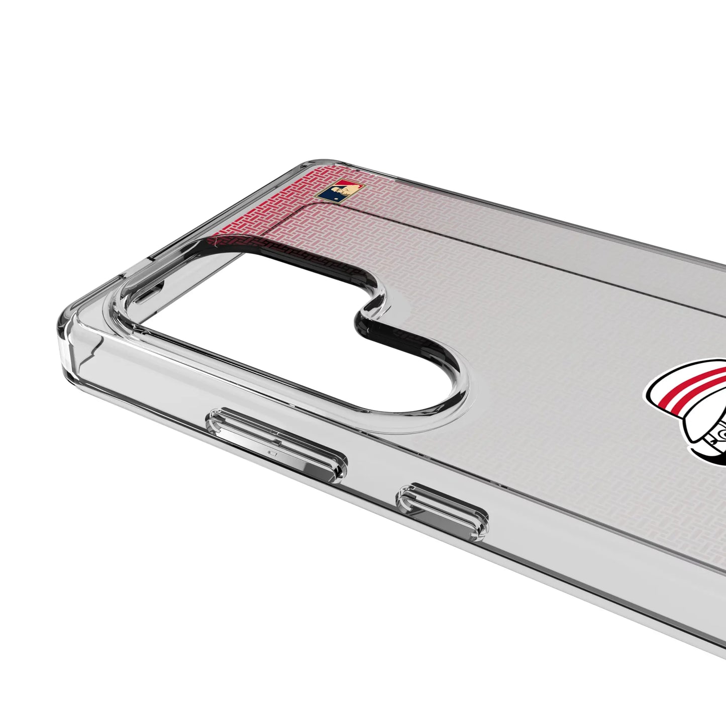 Cincinnati Reds 1953-1967 - Cooperstown Collection Linen Clear Phone Case for Samsung Galaxy