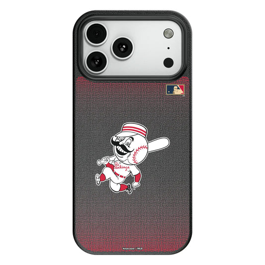 Cincinnati Reds 1953-1967 - Cooperstown Collection Linen MagSafe Compatible Phone Case for Apple iPhone
