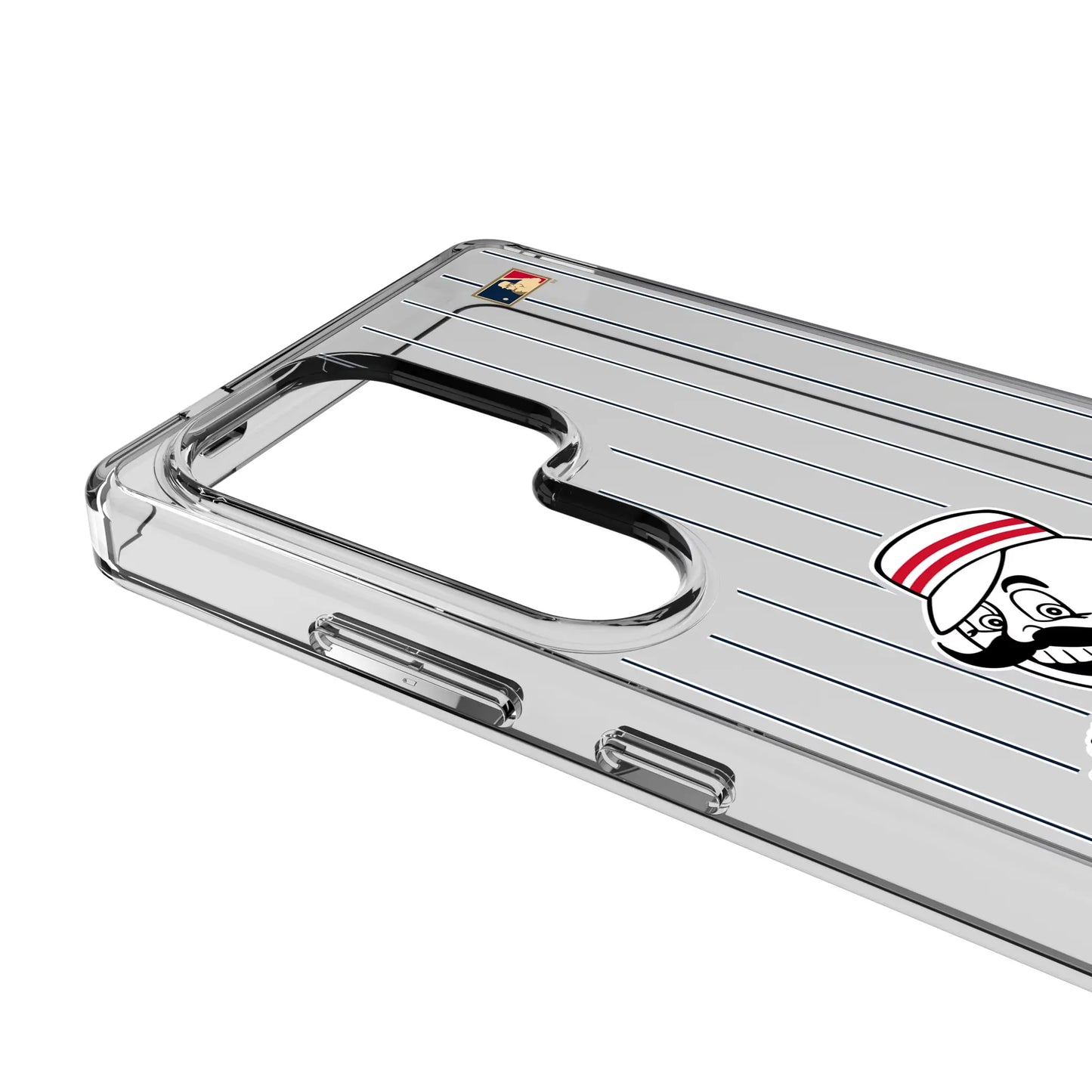 Cincinnati Reds 1953-1967 - Cooperstown Collection Pinstripe Clear Phone Case for Samsung Galaxy