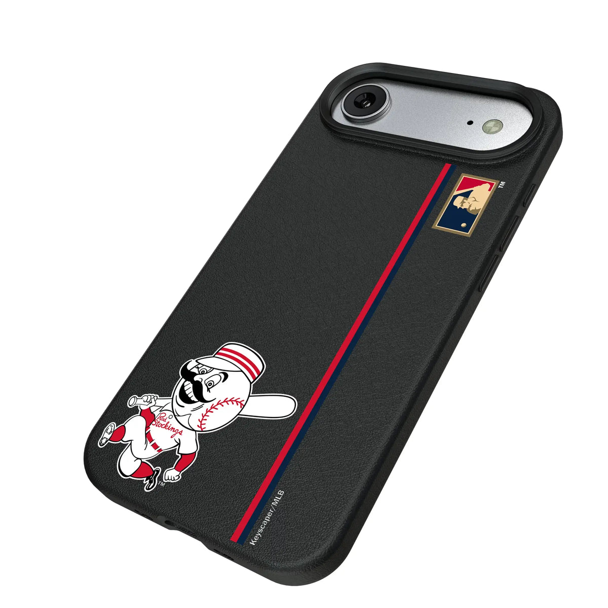 Cincinnati Reds 1953-1967 - Cooperstown Collection Sidebar MagSafe Compatible Phone Case for Apple iPhone