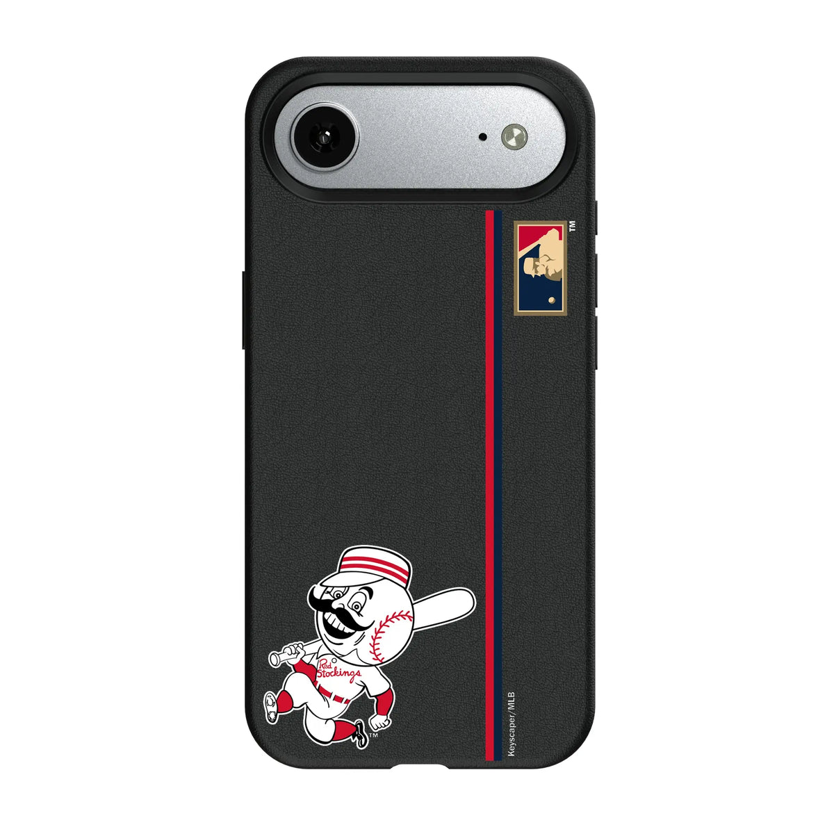 Cincinnati Reds 1953-1967 - Cooperstown Collection Sidebar MagSafe Compatible Phone Case for Apple iPhone