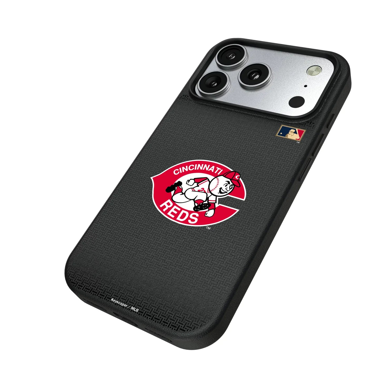 Cincinnati Reds 1974-1992 - Cooperstown Collection Linen MagSafe Compatible Phone Case for Apple iPhone