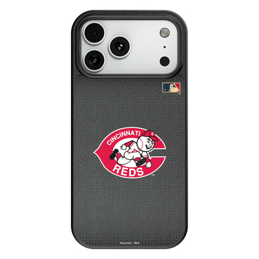 Cincinnati Reds 1974-1992 - Cooperstown Collection Linen MagSafe Compatible Phone Case for Apple iPhone