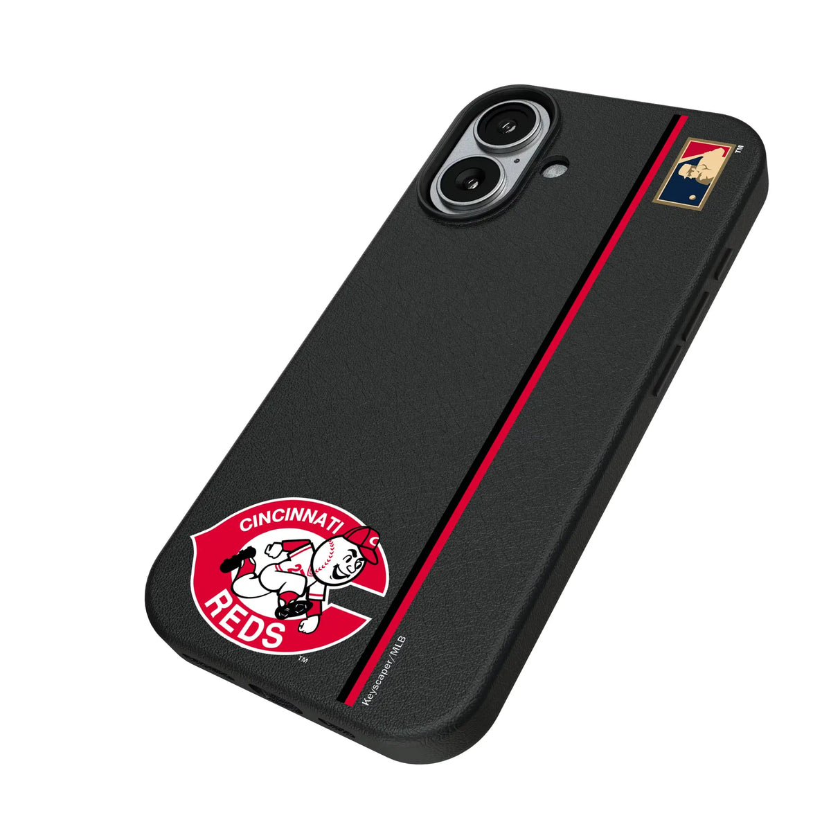 Cincinnati Reds 1974-1992 - Cooperstown Collection Sidebar MagSafe Compatible Phone Case for Apple iPhone