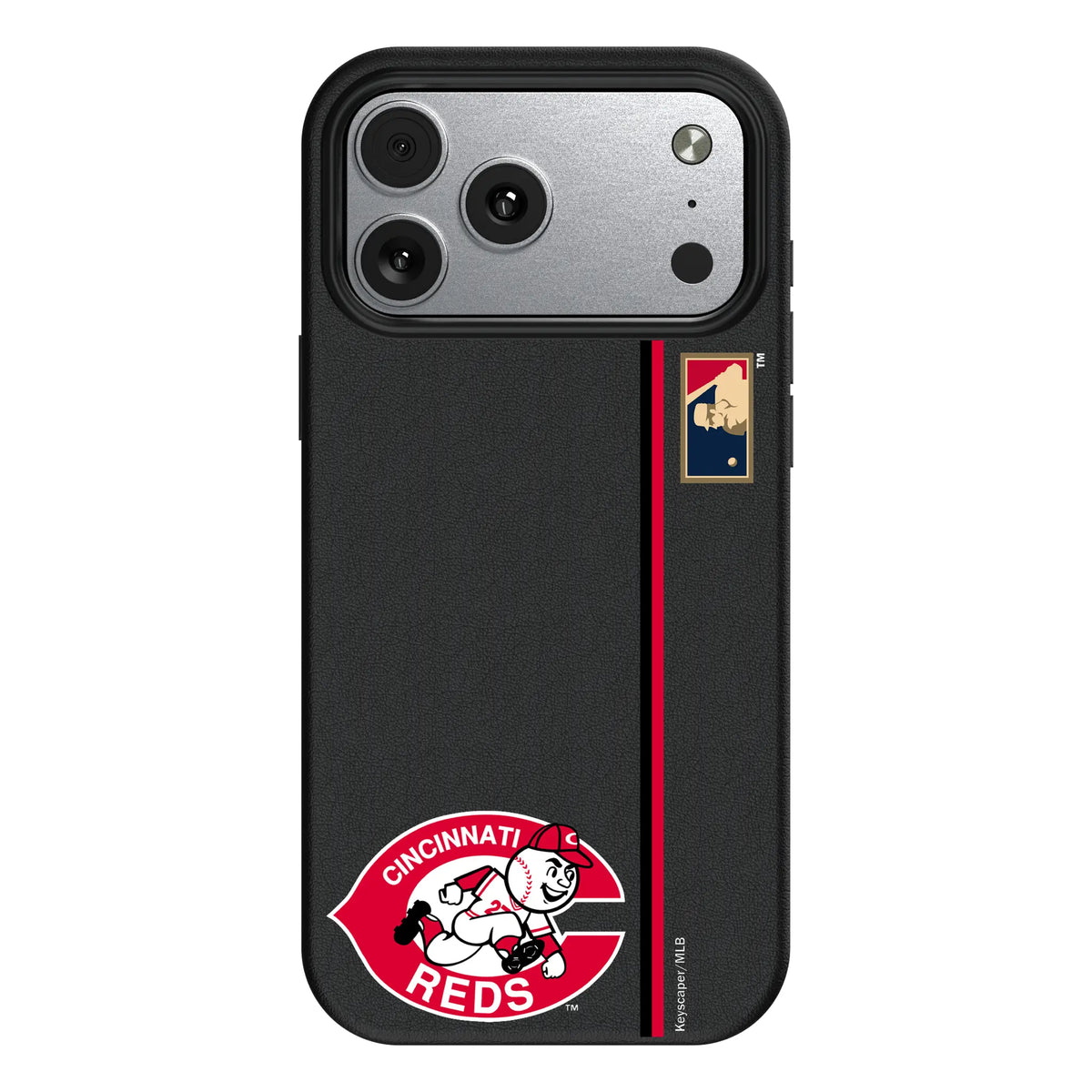 Cincinnati Reds 1974-1992 - Cooperstown Collection Sidebar MagSafe Compatible Phone Case for Apple iPhone