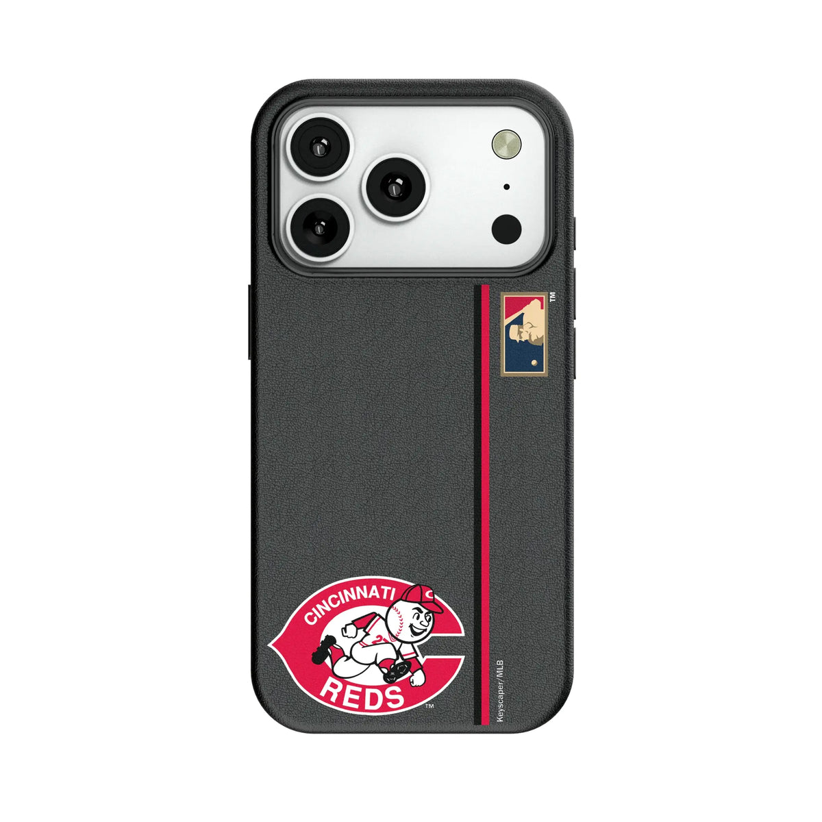 Cincinnati Reds 1974-1992 - Cooperstown Collection Sidebar MagSafe Compatible Phone Case for Apple iPhone