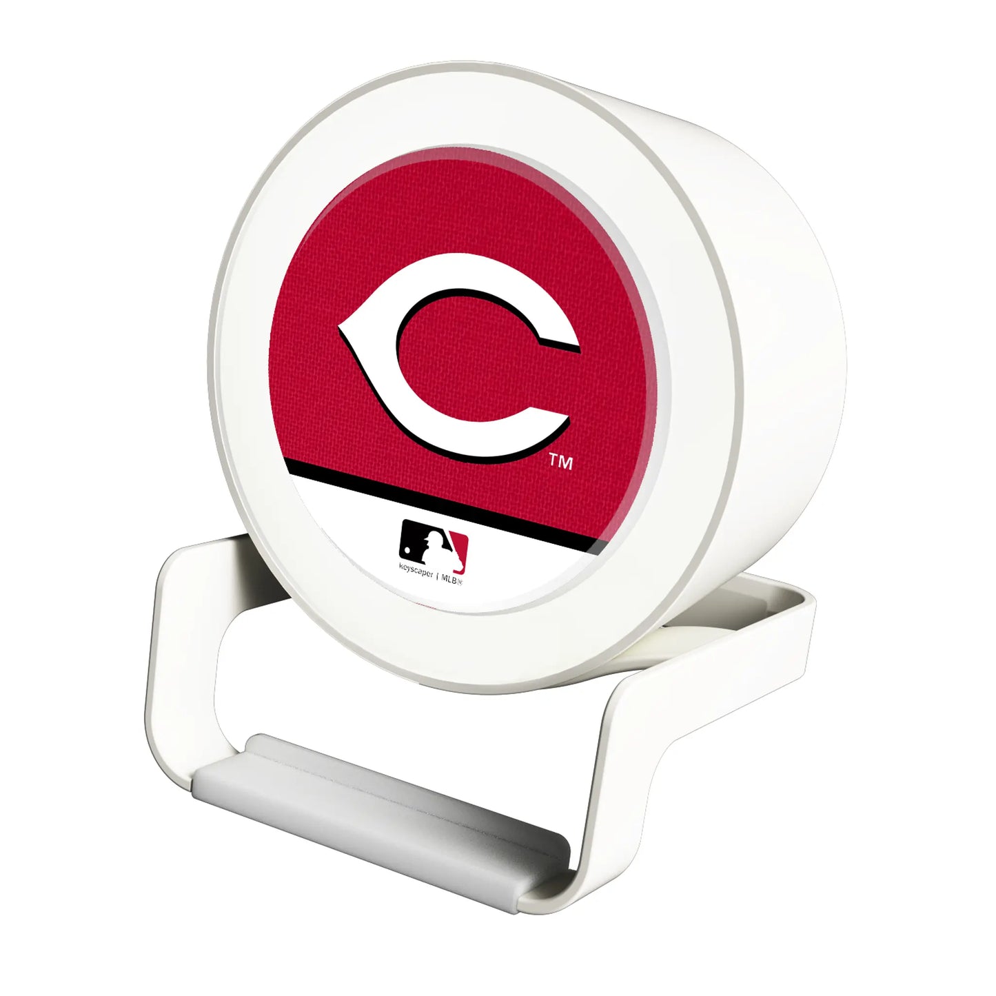 Cincinnati Reds Endzone Solid Night Light Charger and Bluetooth Speaker