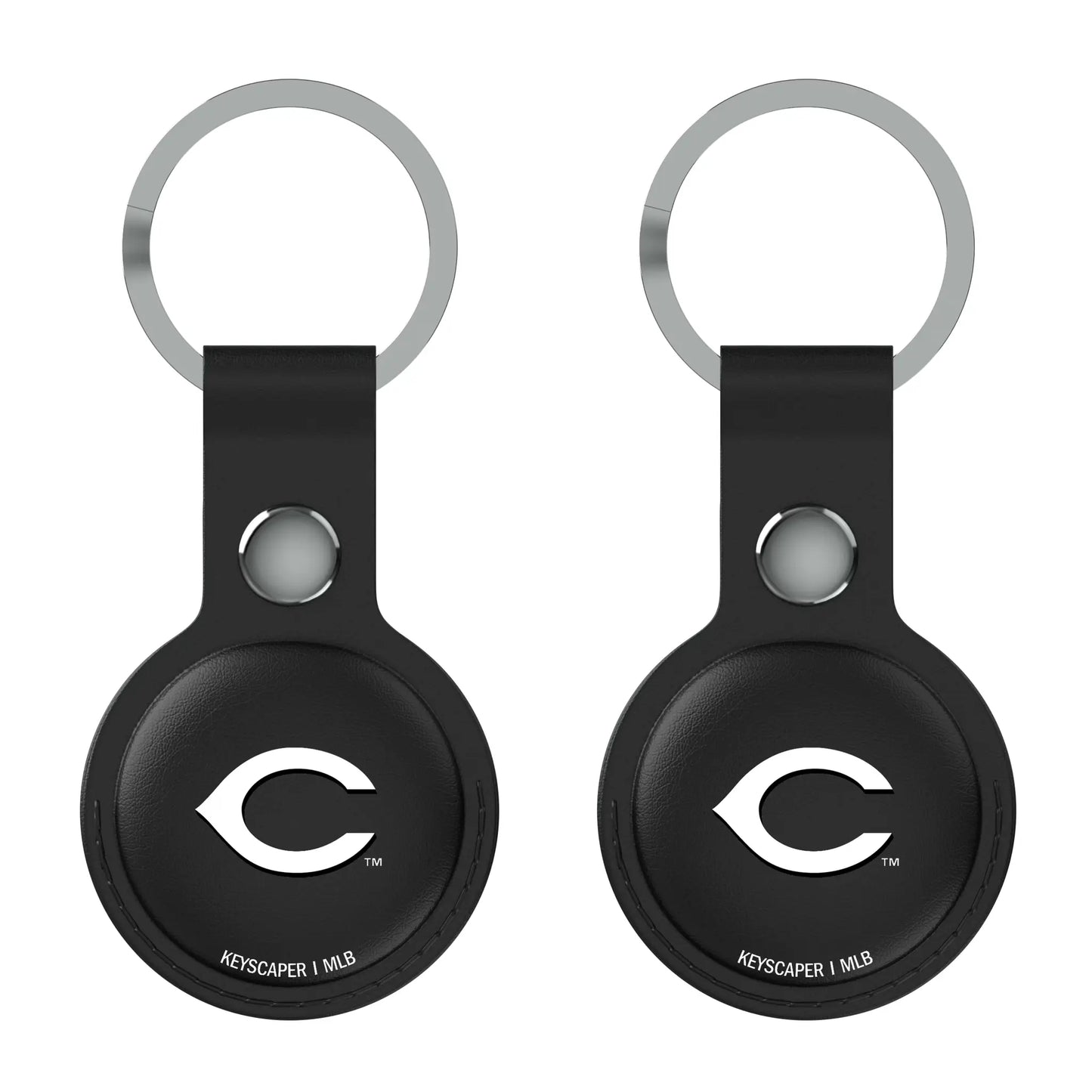 Cincinnati Reds Insignia Black Airtag Holder 2-Pack