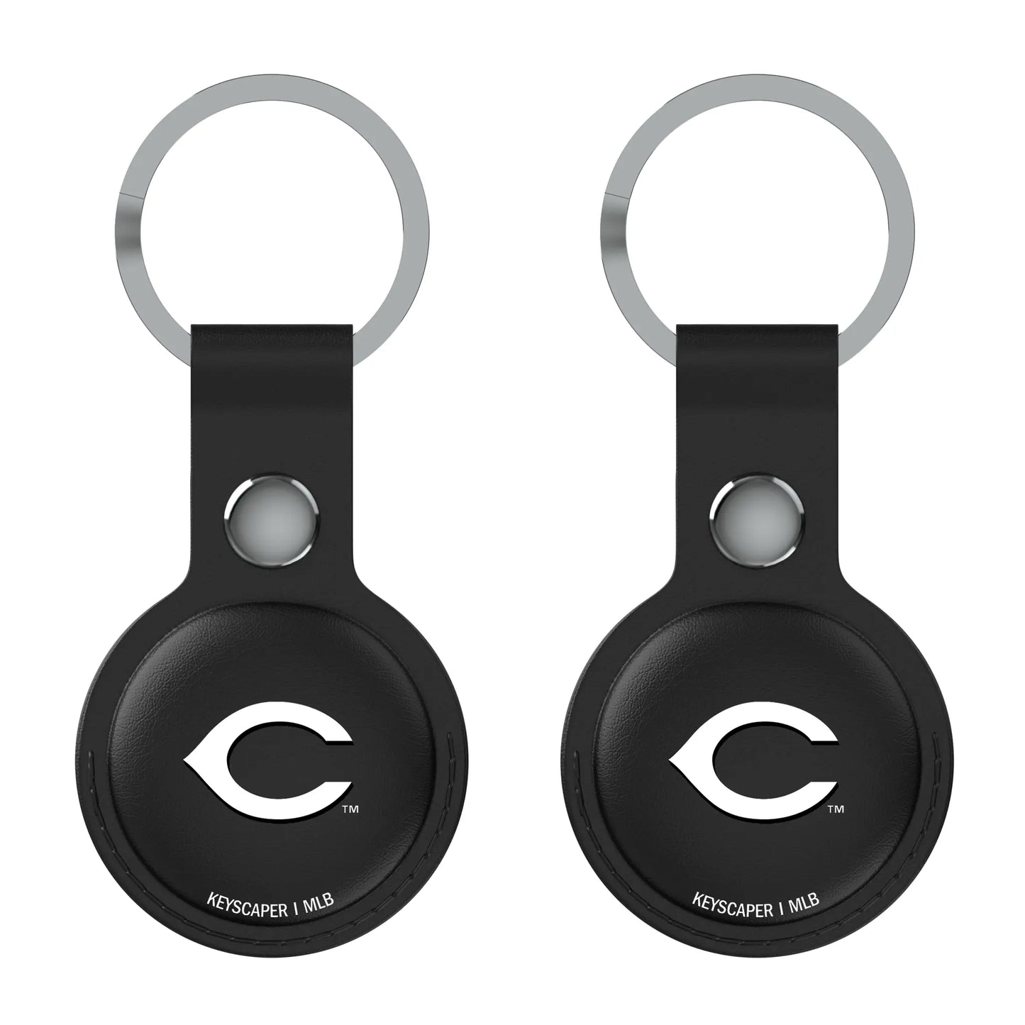 Cincinnati Reds Insignia Black Airtag Holder 2-Pack