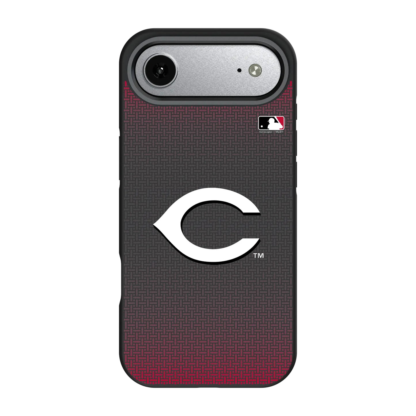 Cincinnati Reds Linen Bump Phone Case for Apple iPhone