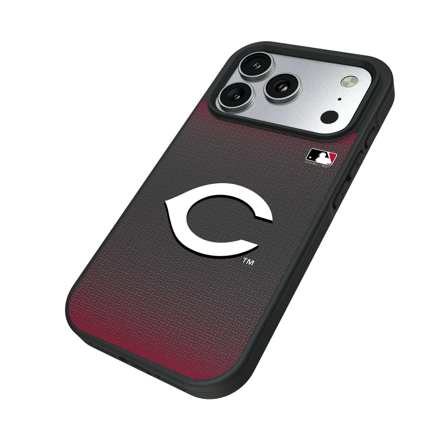 Cincinnati Reds Linen Bump Phone Case for Apple iPhone
