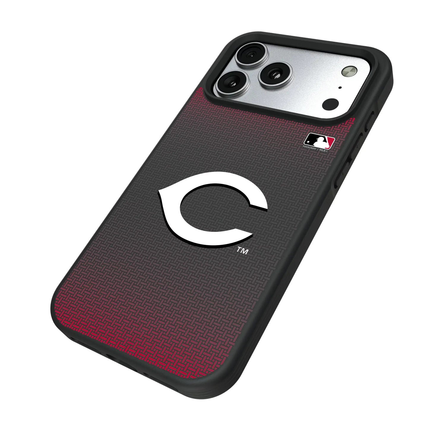 Cincinnati Reds Linen Bump Phone Case for Apple iPhone
