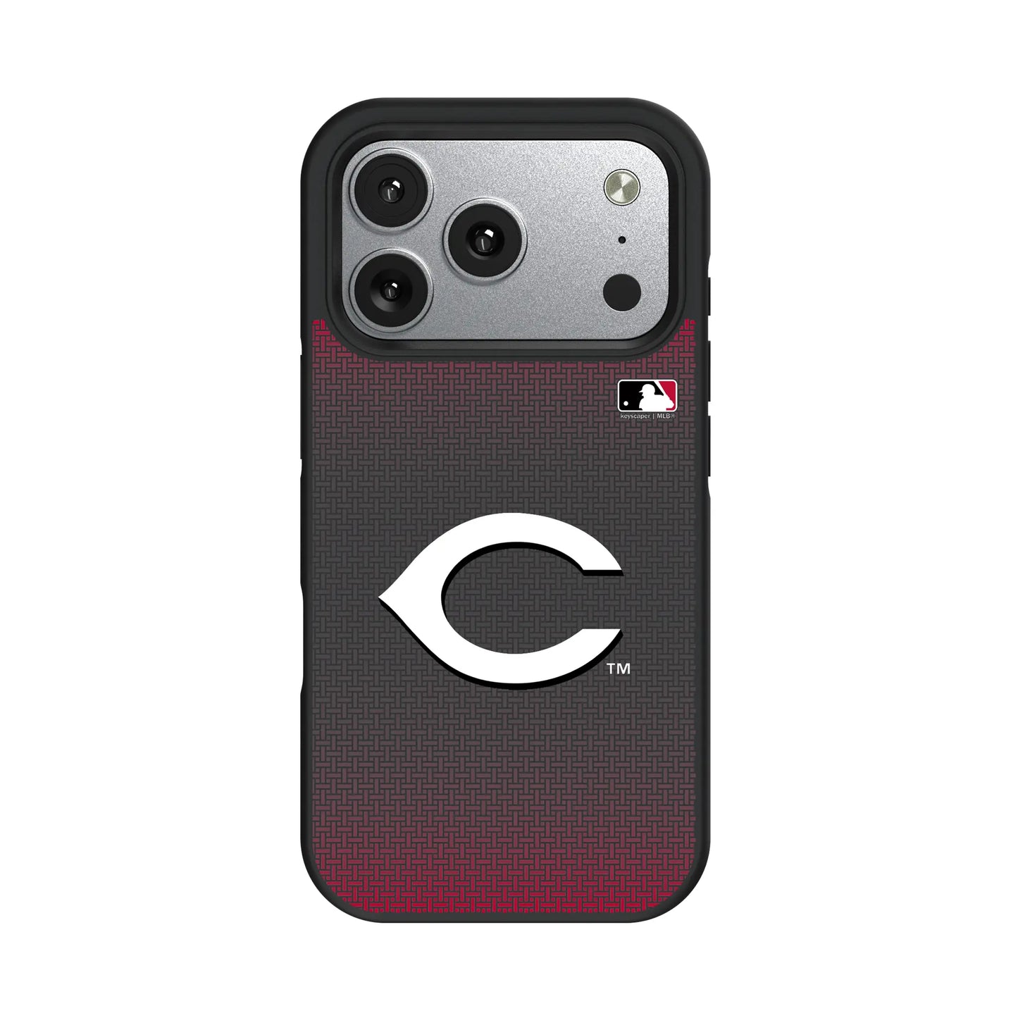 Cincinnati Reds Linen Bump Phone Case for Apple iPhone