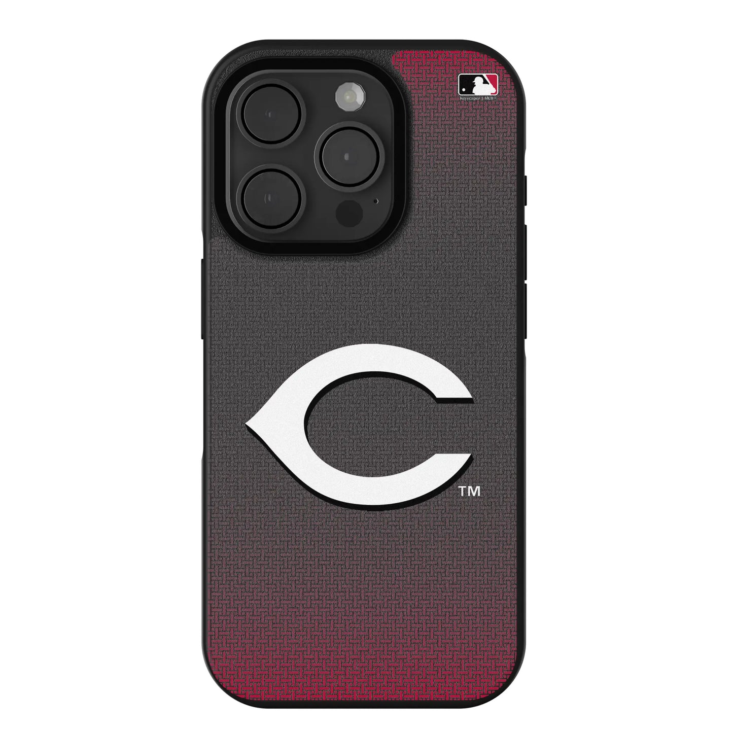Cincinnati Reds Linen Bump Phone Case for Apple iPhone