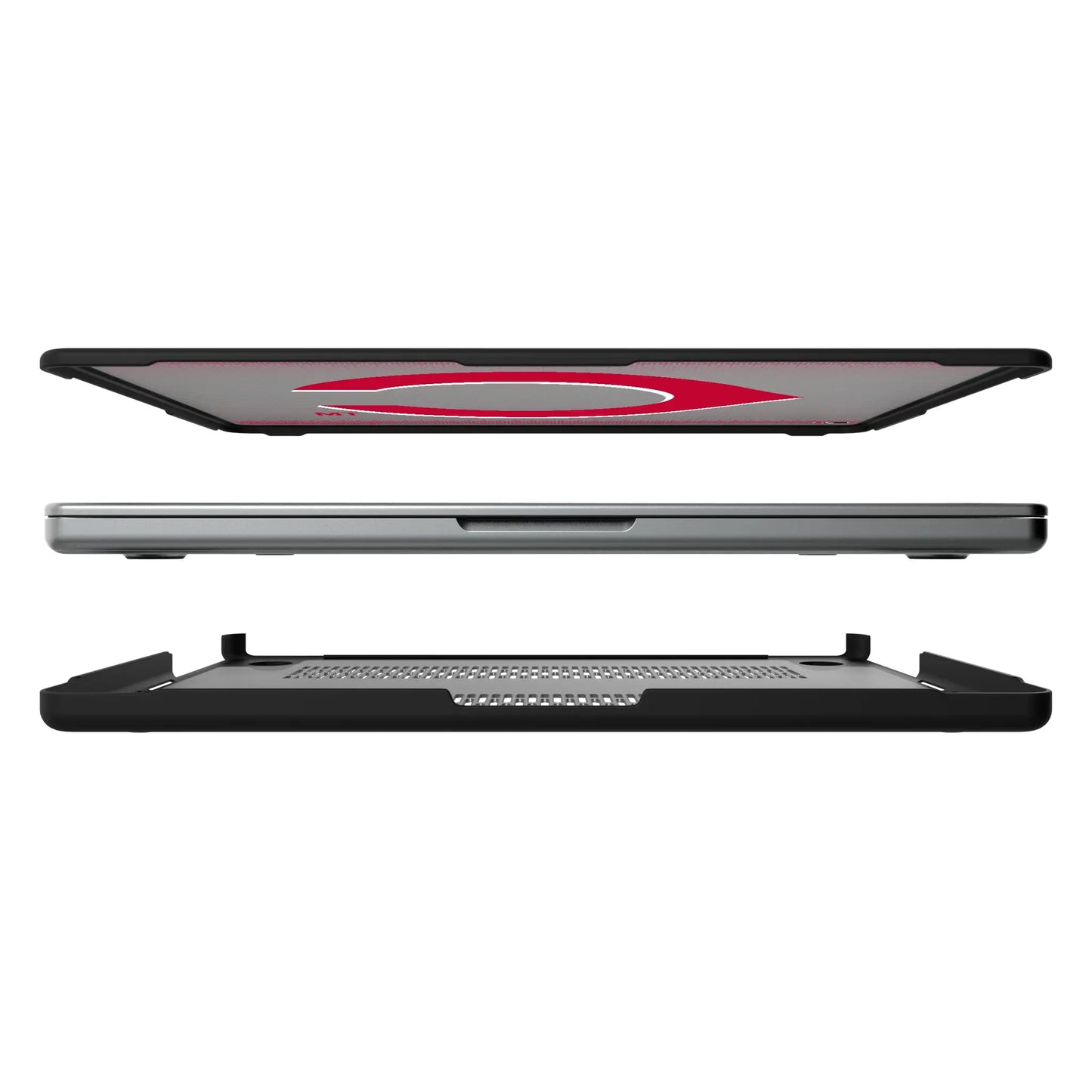 Cincinnati Reds Linen Laptop Case for Apple MacBook