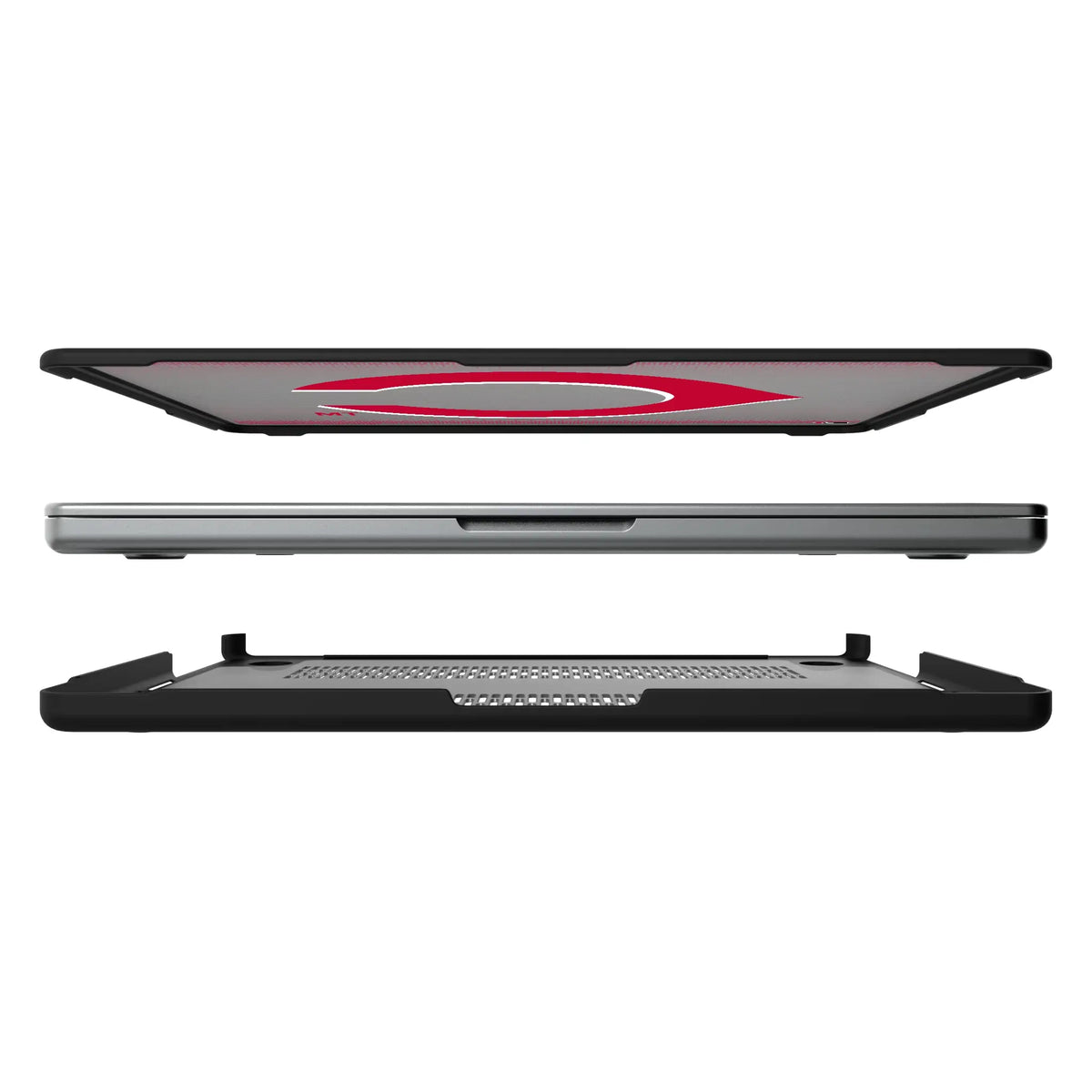 Cincinnati Reds Linen Laptop Case for Apple MacBook