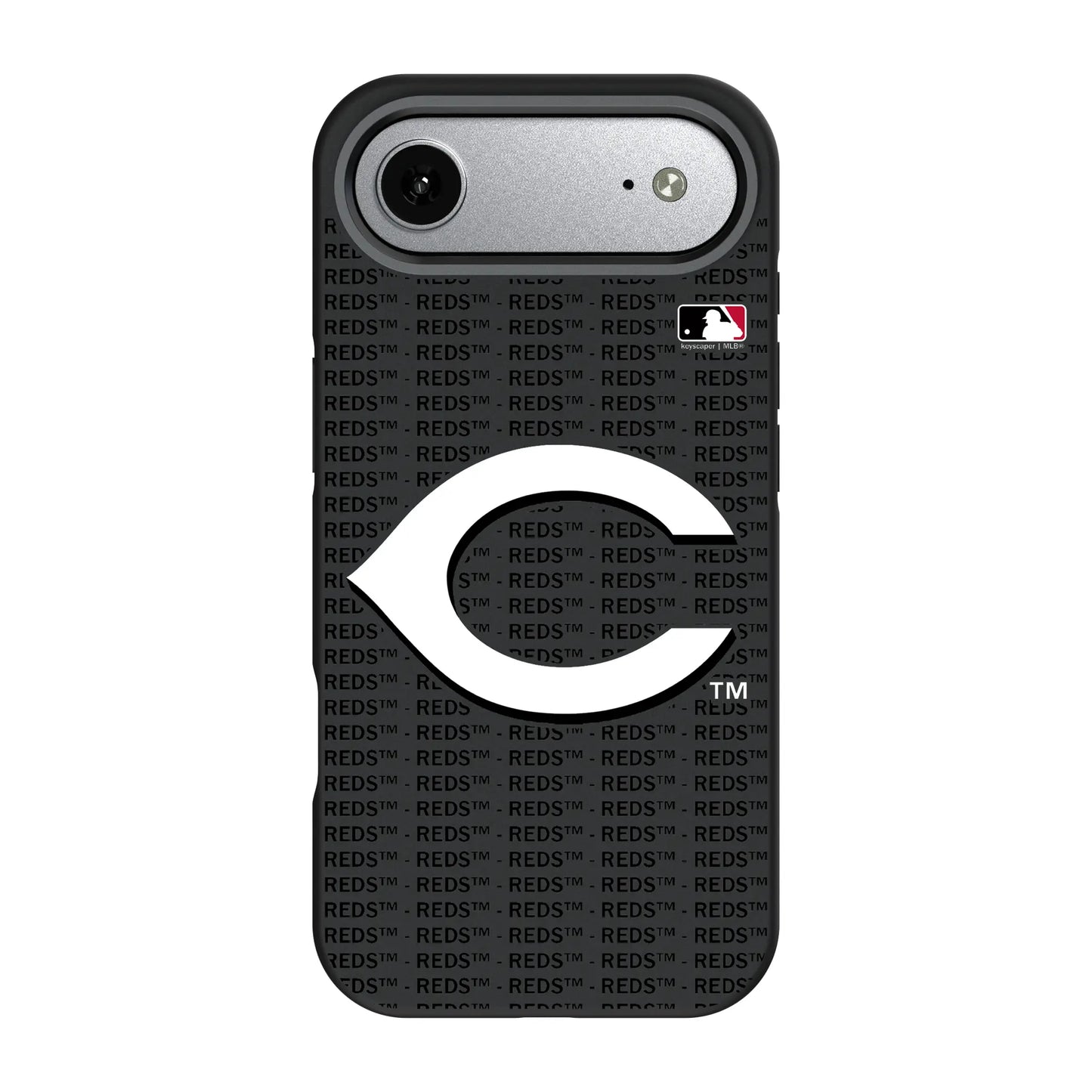Cincinnati Reds Text Backdrop Bump Phone Case for Apple iPhone