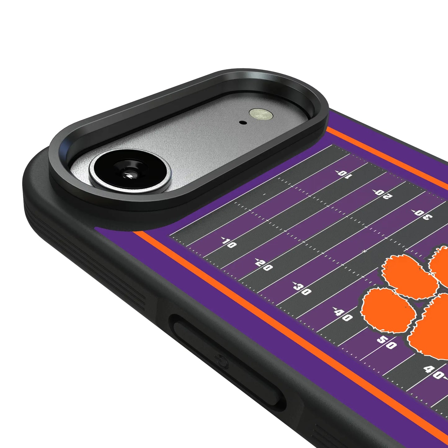 Clemson University Tigers Field Bump Phone Case for Apple iPhone