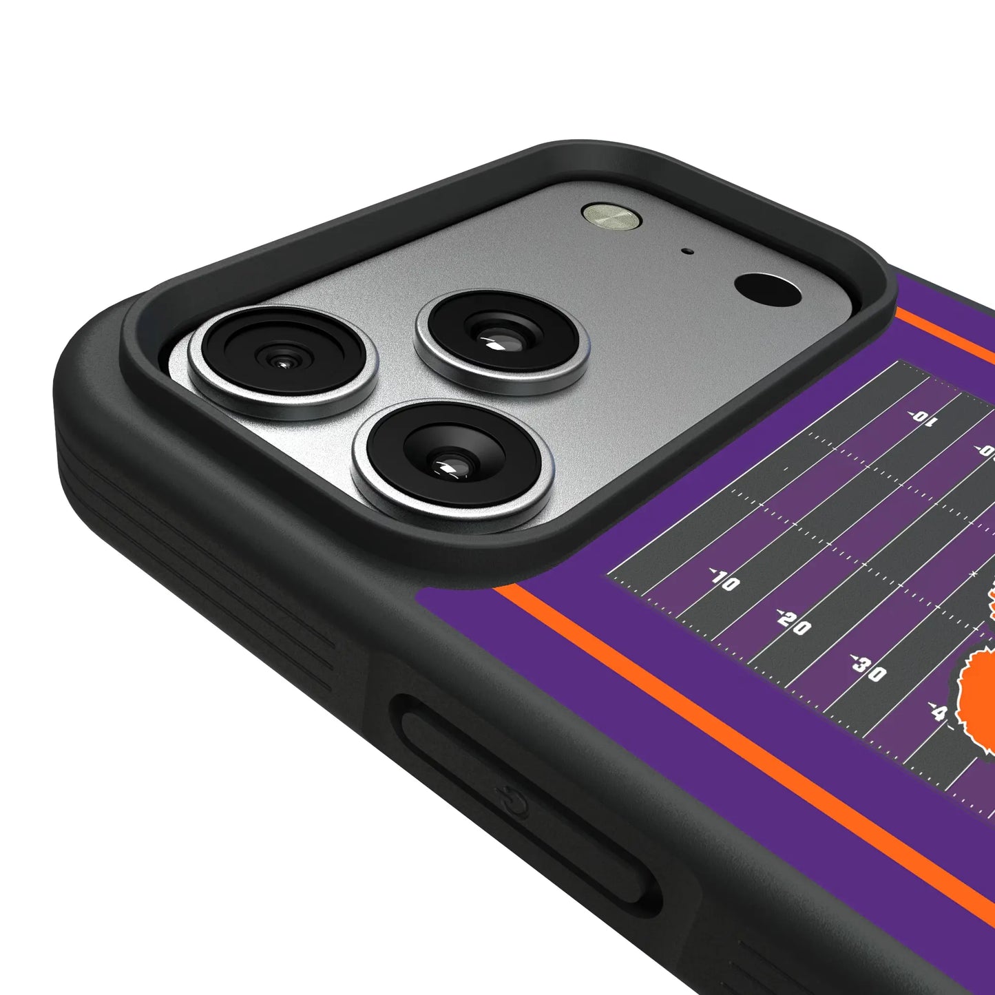 Clemson University Tigers Field Bump Phone Case for Apple iPhone