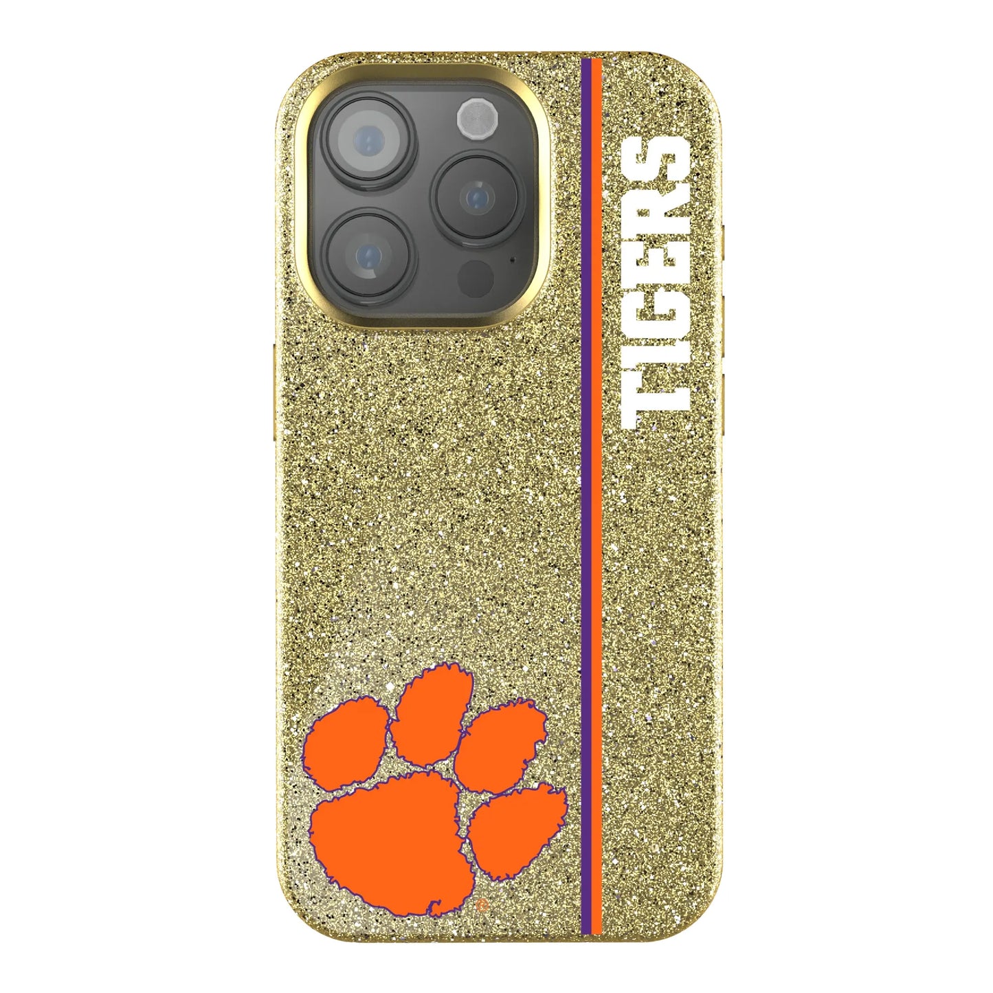 Clemson University Tigers Sidebar Bling Phone Case for Apple iPhone