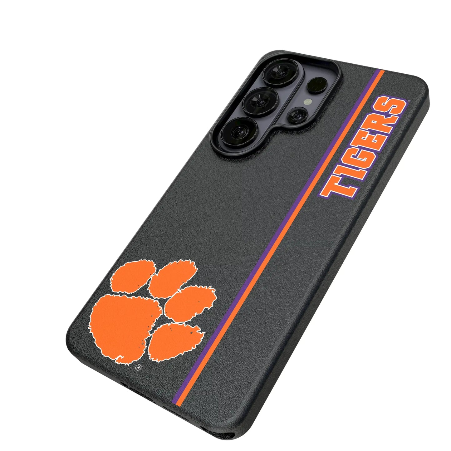 Clemson University Tigers Sidebar MagSafe Compatible Phone Case for Samsung Galaxy
