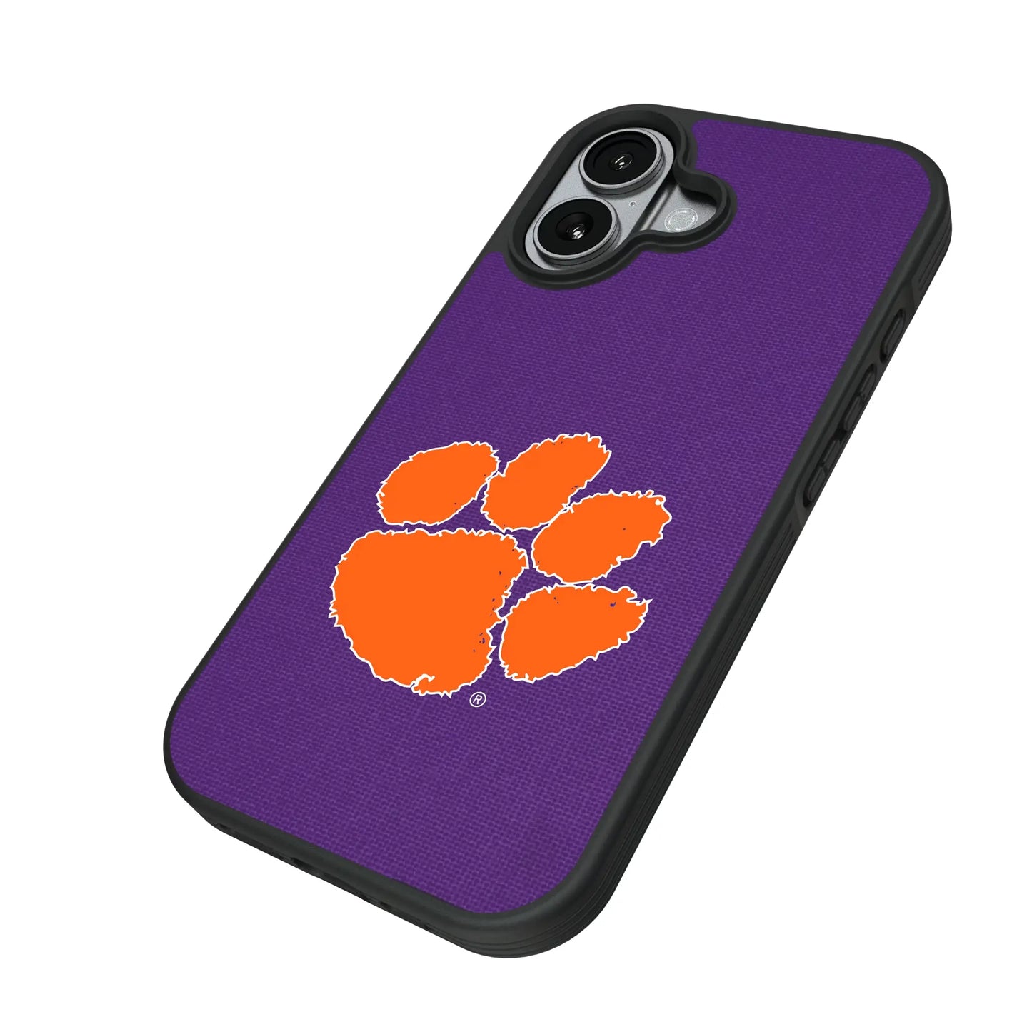 Clemson University Tigers Solid Bump Phone Case for Apple iPhone