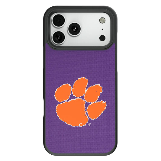 Clemson University Tigers Solid Bump Phone Case for Apple iPhone