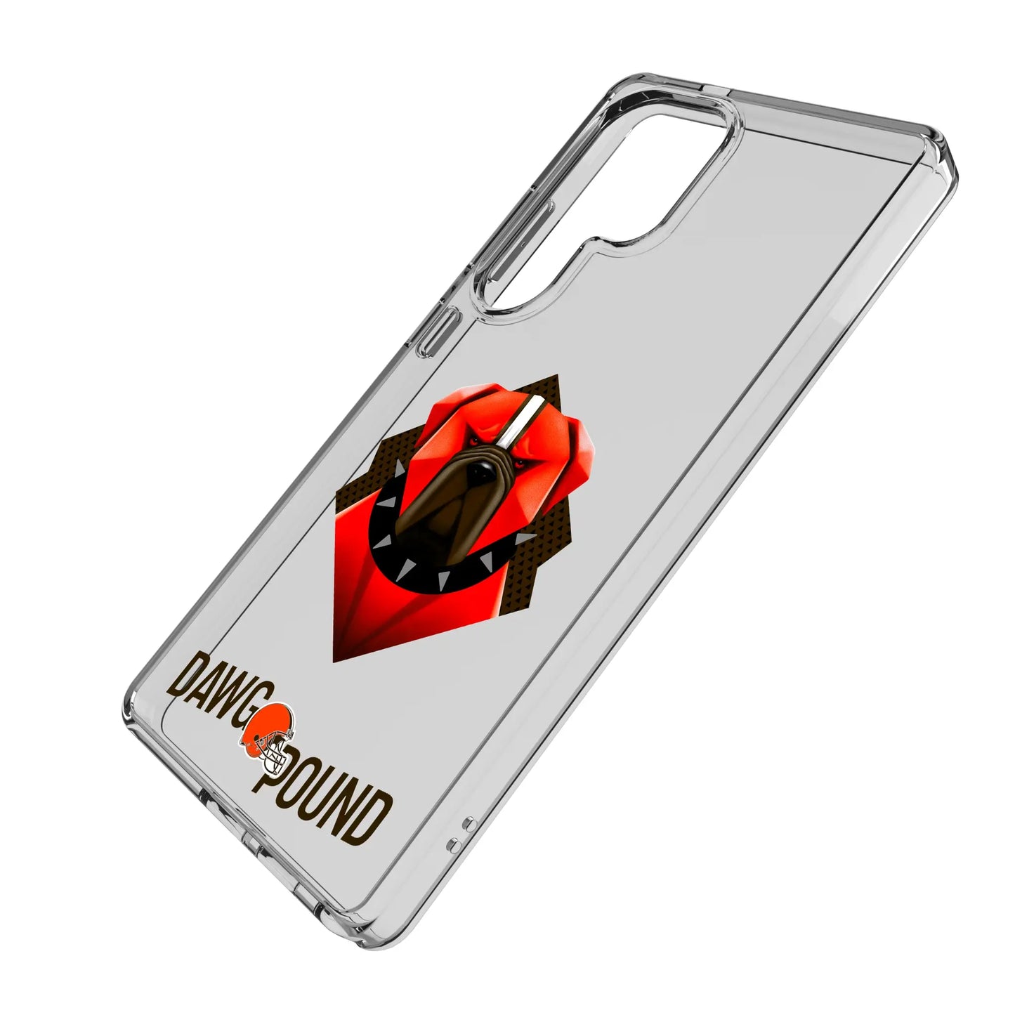 Cleveland Browns Deco Clear Phone Case for Samsung Galaxy