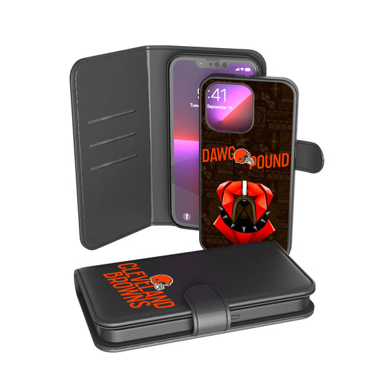 Cleveland Browns Deco Wallet Phone Case for Apple iPhone