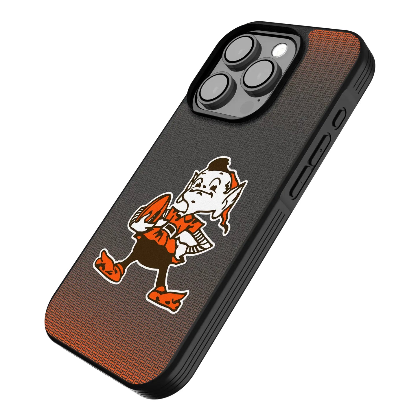 Cleveland Browns Historic Collection Linen Bump Phone Case for Apple iPhone
