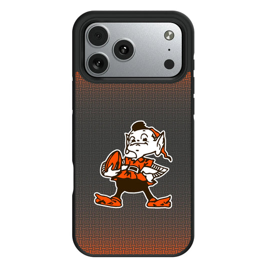 Cleveland Browns Historic Collection Linen Bump Phone Case for Apple iPhone