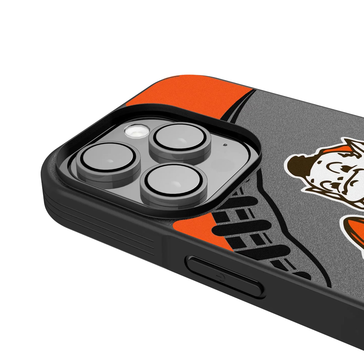 Cleveland Browns Historic Collection Passtime Bump Phone Case for Apple iPhone