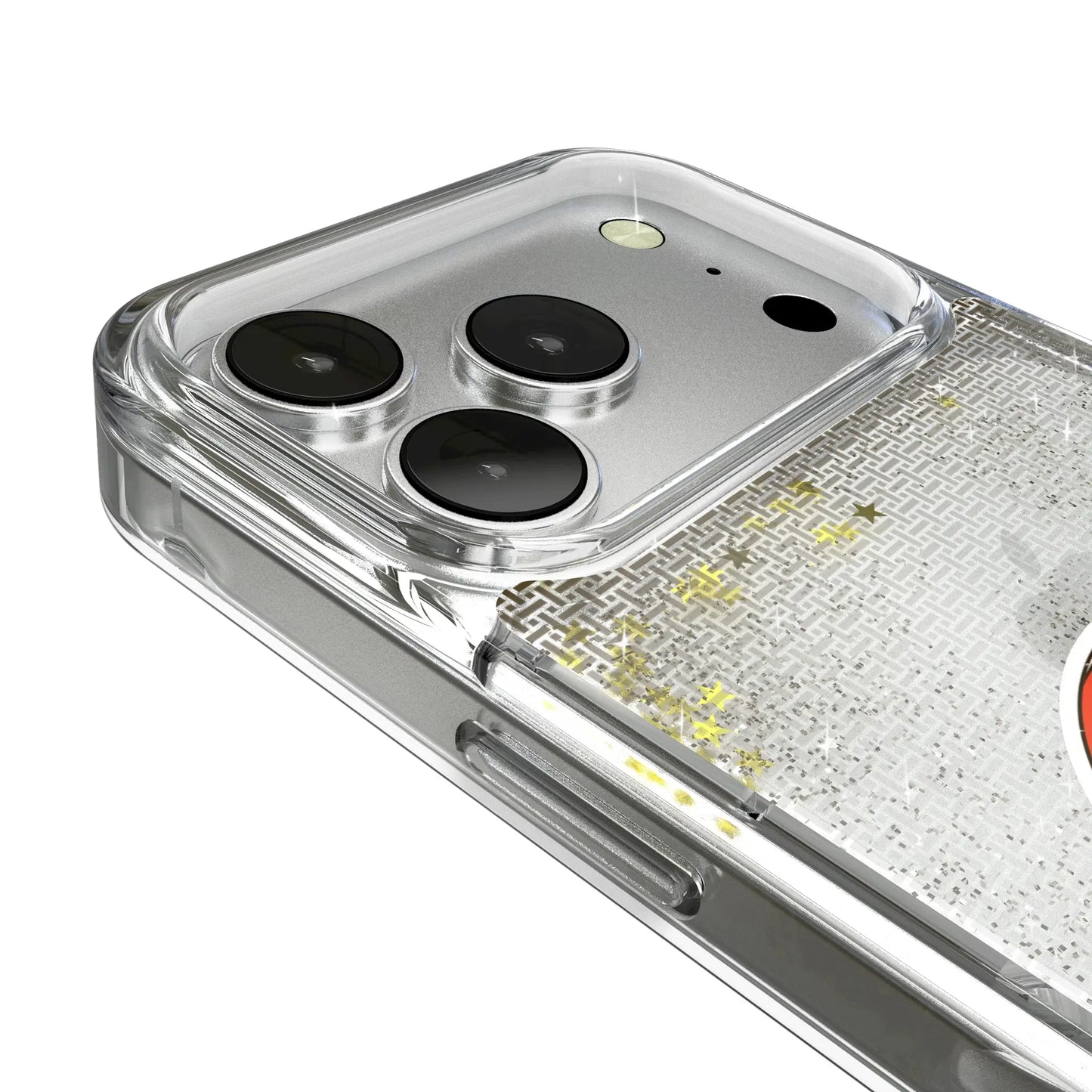 Cleveland Browns Linen Glitter Phone Case for Apple iPhone