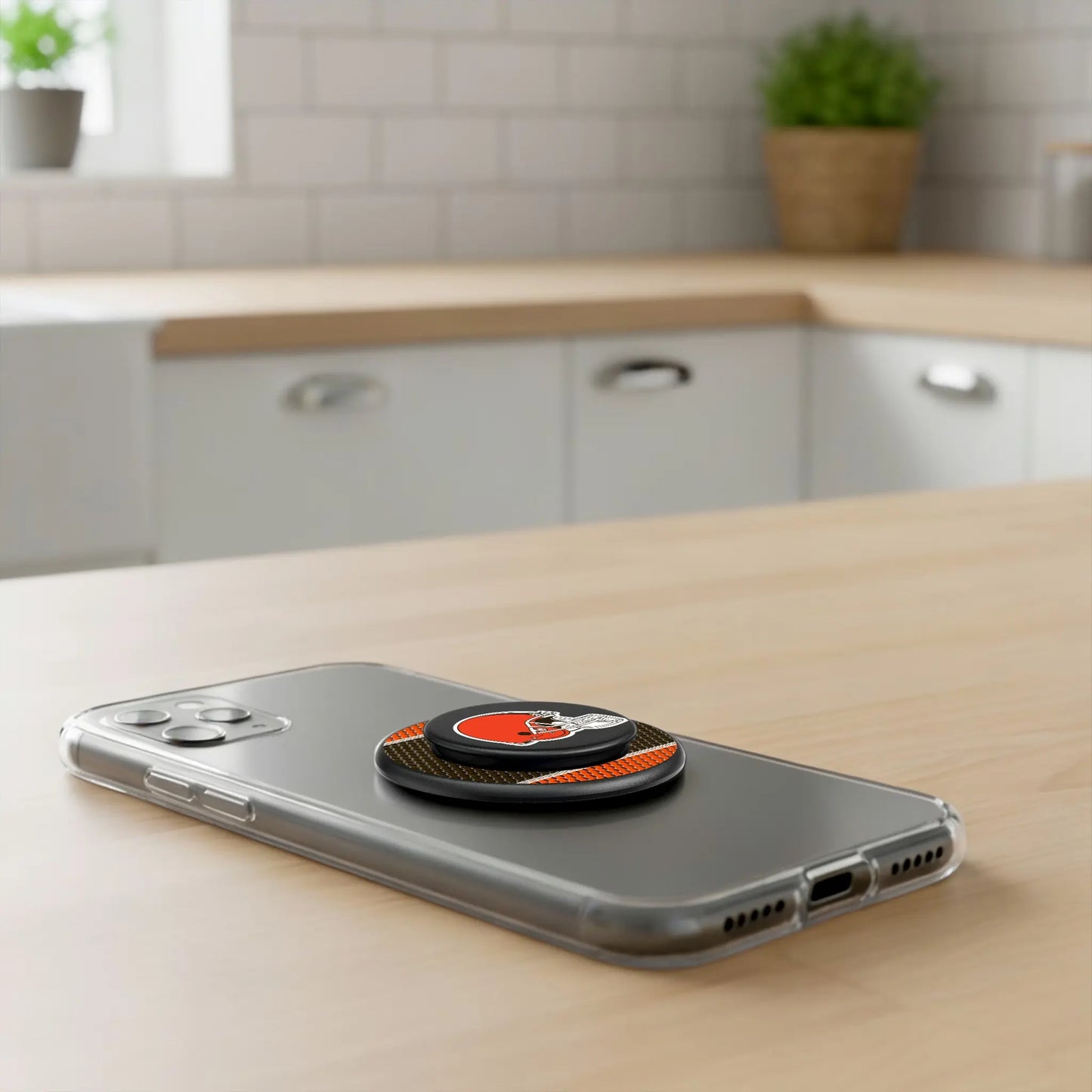 Cleveland Browns Mesh PopSockets Magnetic Phone Grip and Stand