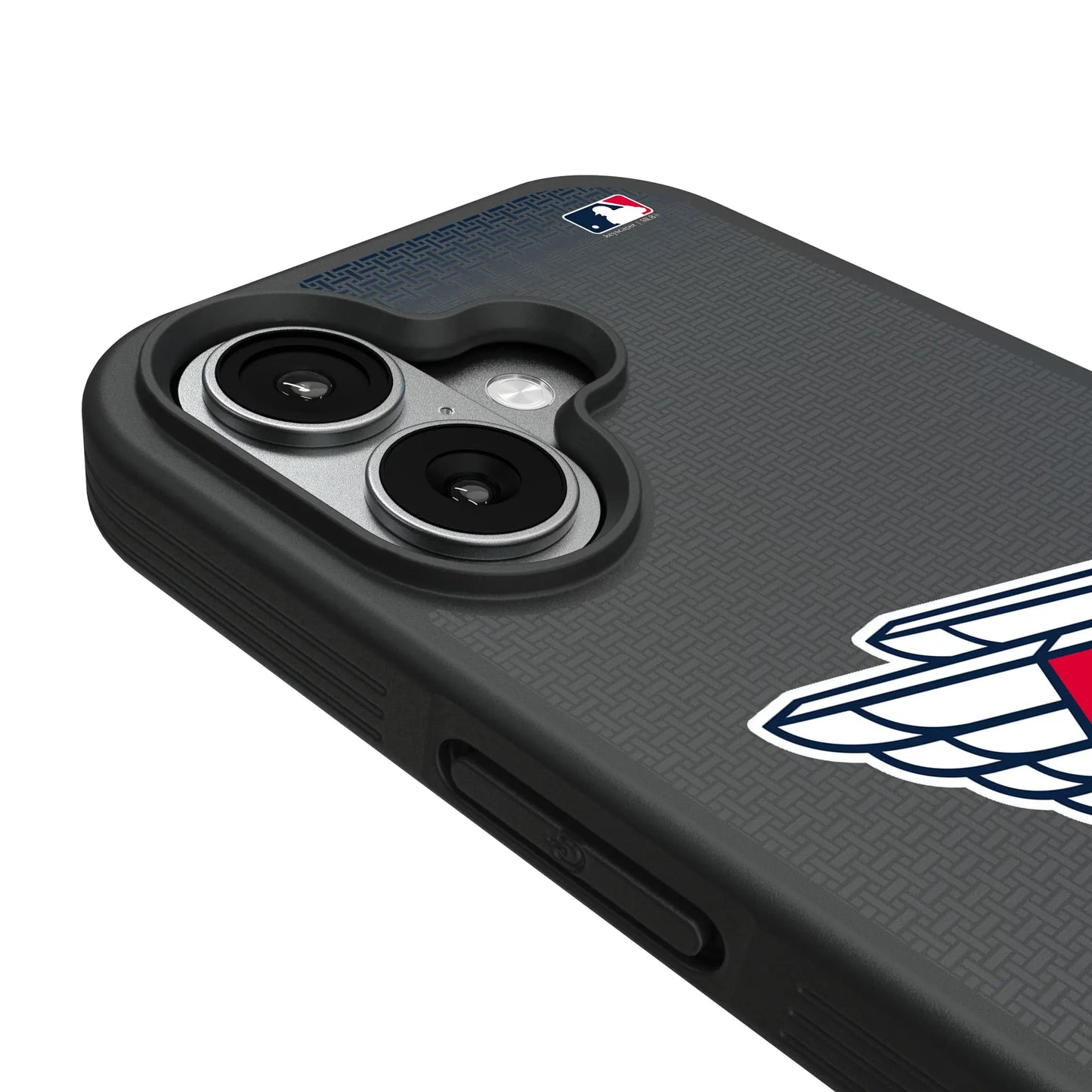 Cleveland Guardians Linen Bump Phone Case for Apple iPhone