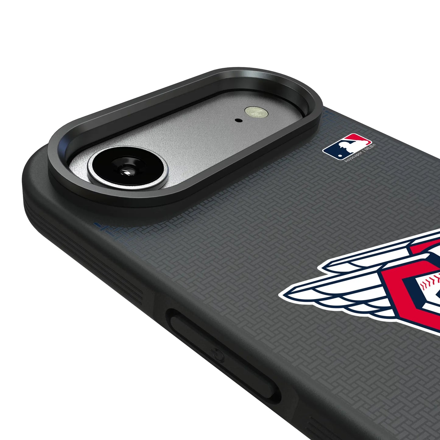 Cleveland Guardians Linen Bump Phone Case for Apple iPhone