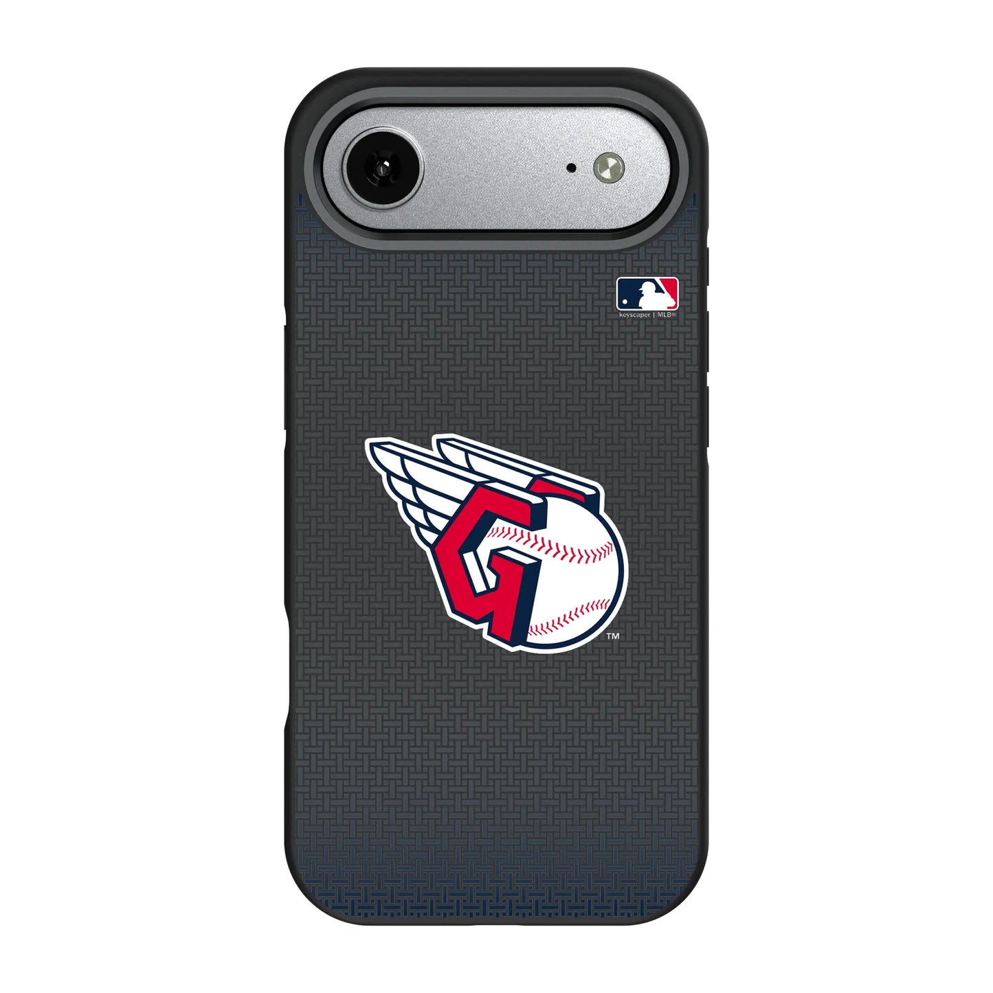 Cleveland Guardians Linen Bump Phone Case for Apple iPhone