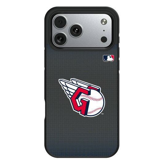 Cleveland Guardians Linen Bump Phone Case for Apple iPhone