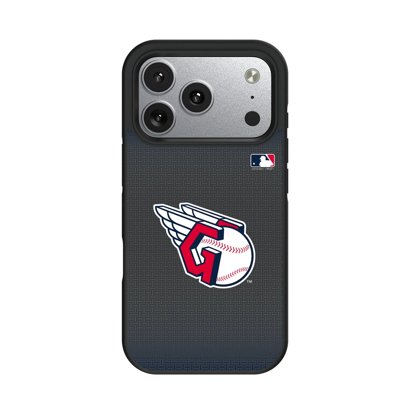 Cleveland Guardians Linen Bump Phone Case for Apple iPhone