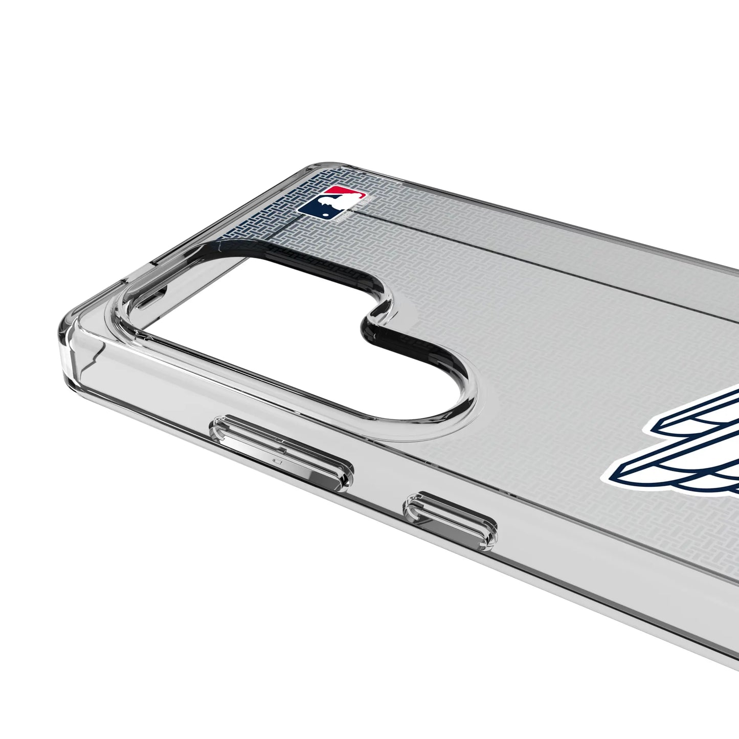 Cleveland Guardians Linen Clear Phone Case for Samsung Galaxy