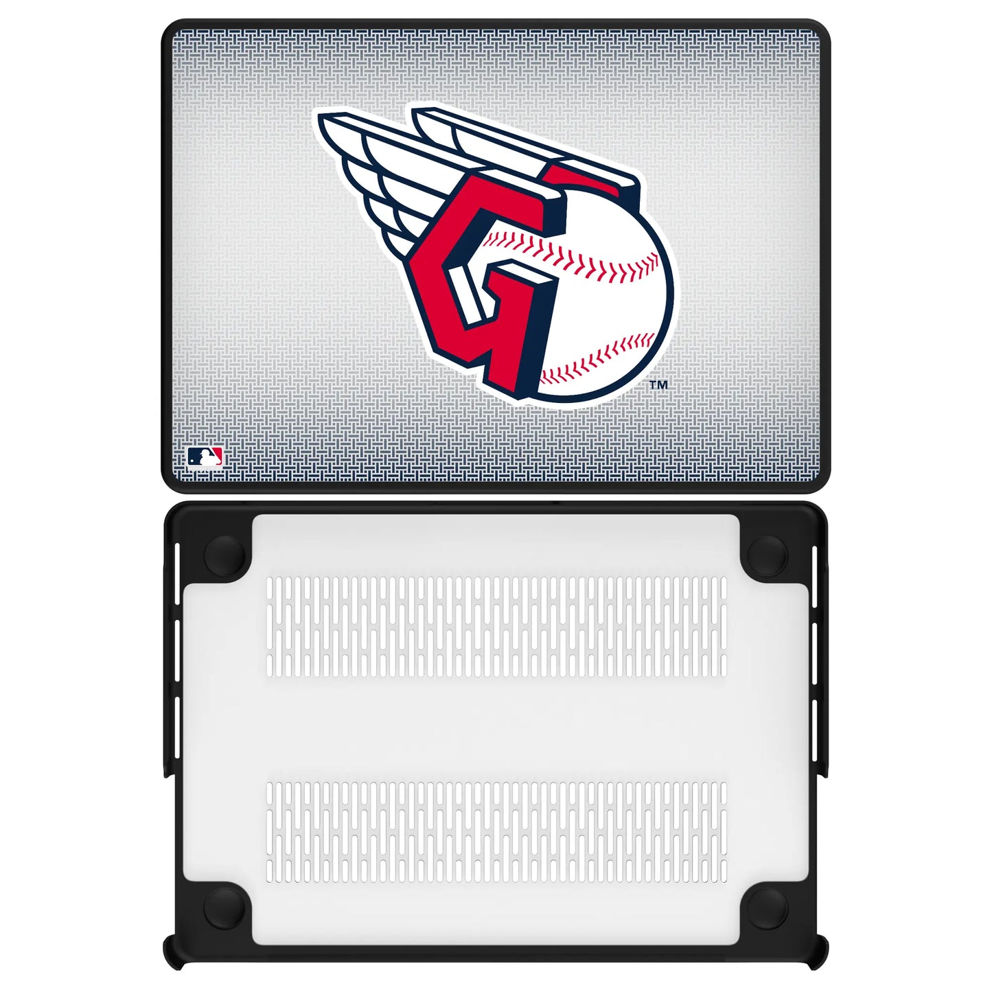 Cleveland Guardians Linen Laptop Case for Apple MacBook